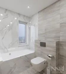 Bathroom design marble wood concrete