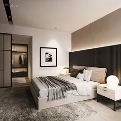 Contemporary bedroom interior