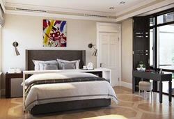 Contemporary bedroom interior