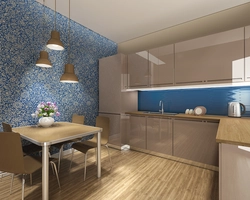 Wallpaper And Wall Panels For The Kitchen Photo
