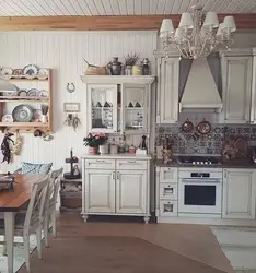 Provence in the kitchen interior is like