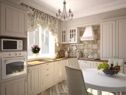 Provence in the kitchen interior is like