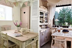 Provence in the kitchen interior is like