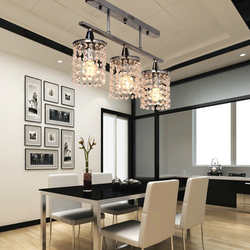 Black Lamps In The Kitchen Interior