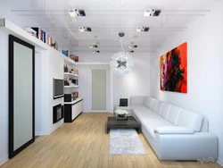 Ceiling design in a small living room