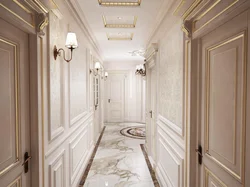 Koridor dizaynı müasir klassik