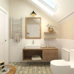 Scandinavian bathroom design photo
