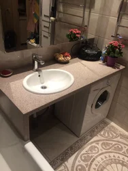 Photo Of Countertop In Bathroom