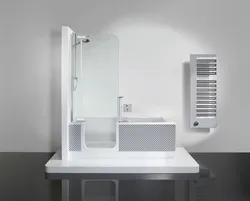 Bath And Shower Together Design