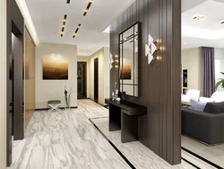 Hallway design for an apartment in a modern style 2023