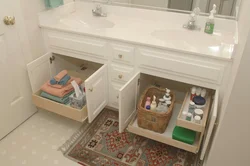 Photo Of Drawers In The Bathroom
