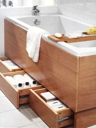 Фото ящиков в ванной