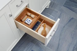 Photo Of Drawers In The Bathroom