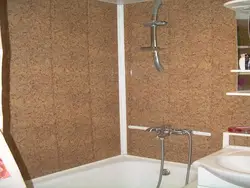 Линолеум на стену в ванную дизайн