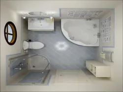Дизайн Ванной Комнаты С Угловой Ванной 5 М
