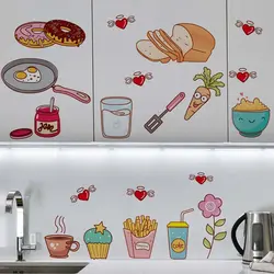 Kitchen design stickers