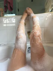 Amateur photo in the bath