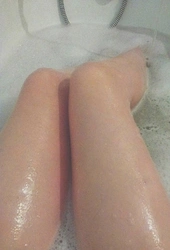 Amateur photo in the bath