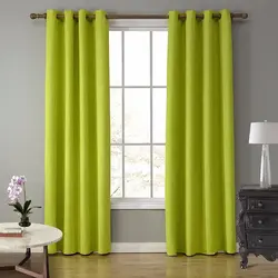 Blackout Curtains In The Bedroom Interior