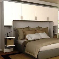 Small bedroom design with double bed
