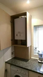 Gas meter in the kitchen photo