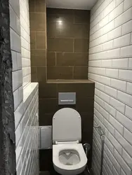 Дызайн туалета ў кватэры панэльнага дома