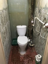 Toilet Design In A Panel House Apartment
