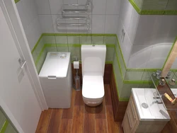 Panel evində tualetlə birləşdirilmiş banyonun dizaynı