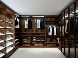 Photo of an equipped dressing room