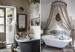 Beautiful Bathroom Photo In Provence Style