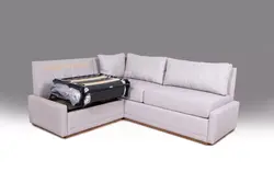 Small corner sofa in the living room photo