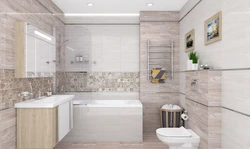 Bathtub Made Of Sherwood Tiles Photo
