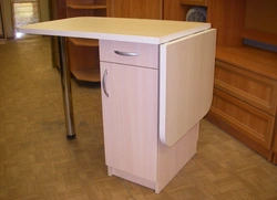 Table cabinet for a small kitchen photo