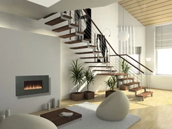 Second floor living room design