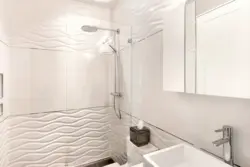 Relief tiles for bathroom design