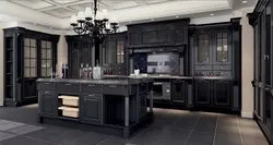 Kitchen Design Black Classic