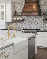 Provence kitchen tiles photo