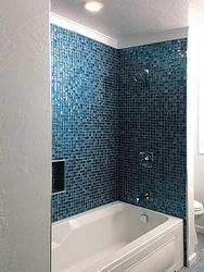 Materials for finishing walls in the bathroom photo