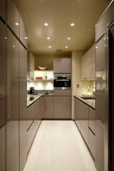 Small kitchen cabinets in the ceiling photo