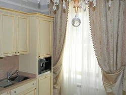 Kitchen curtains interior classic