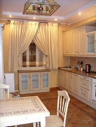 Kitchen curtains interior classic