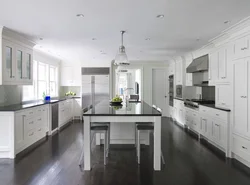 Kitchen Design Light Gray Floor