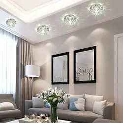 Точечные светильники для натяжных потолков в квартире фото