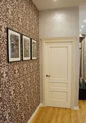 Koridor divar kağızı iki növ foto