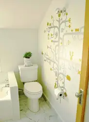 Bathroom Toilet Tiles Photo Design On The Wall