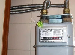 Hide a gas meter in the kitchen photo ideas