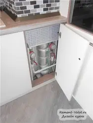Газовый счетчик спрятать на кухне фото идеи