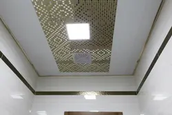 Кассетный потолок в ванну фото