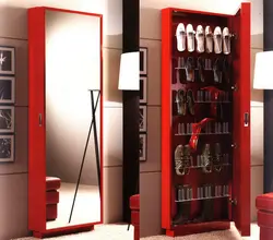 Hallway design shoe cabinet