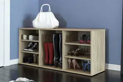 Hallway design shoe cabinet